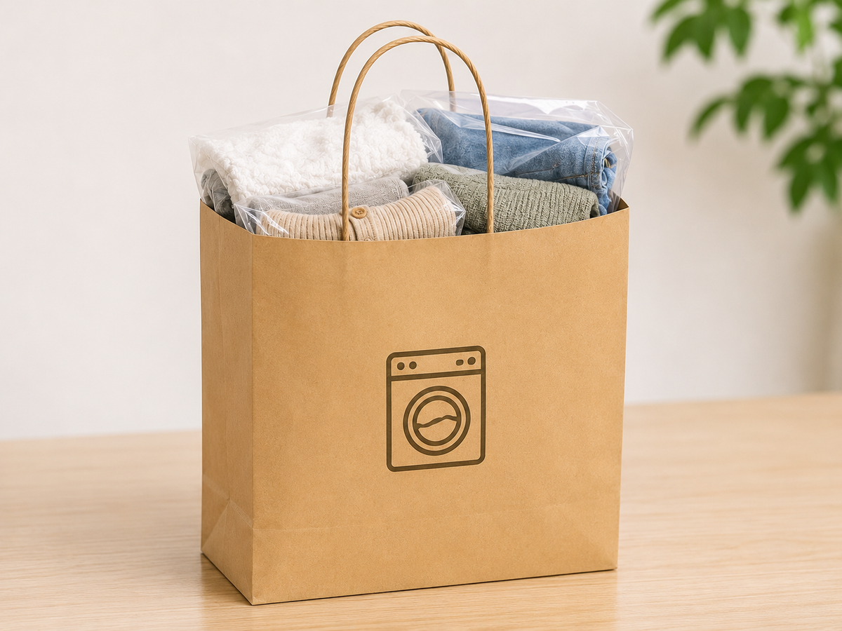 Personalised Kraft Paper Bags Custom Logo Printed Twisted Handle 10/25/50 Pack