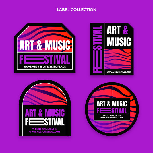 Personalised Stickers Custom Vinyl Decal Any Design Events Car Retail Waterproof