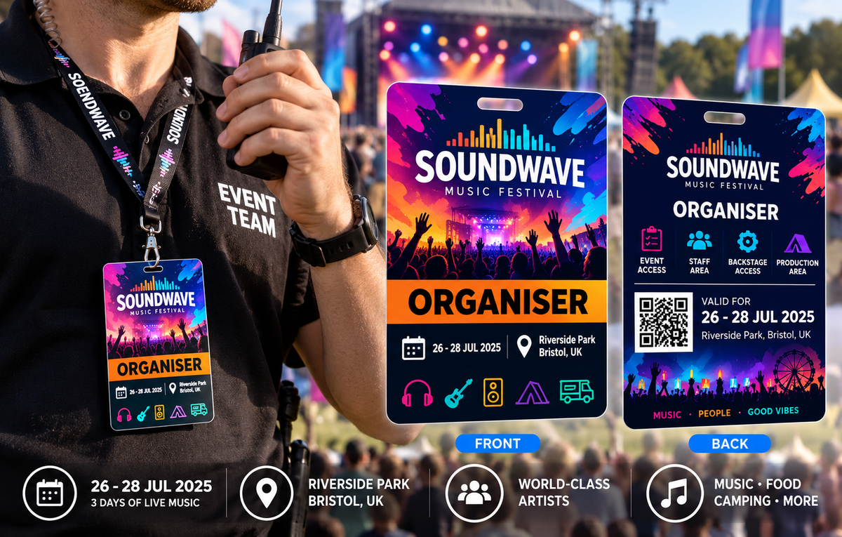 Custom Printed Cards, PVC Membership, Loyalty, Business, Gift & Event Passes, Personalised Full Colour Plastic or Paperboard Card Design